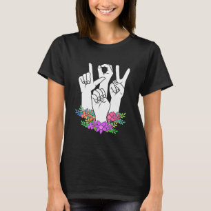 Handtekening leraar ASL T-shirt
