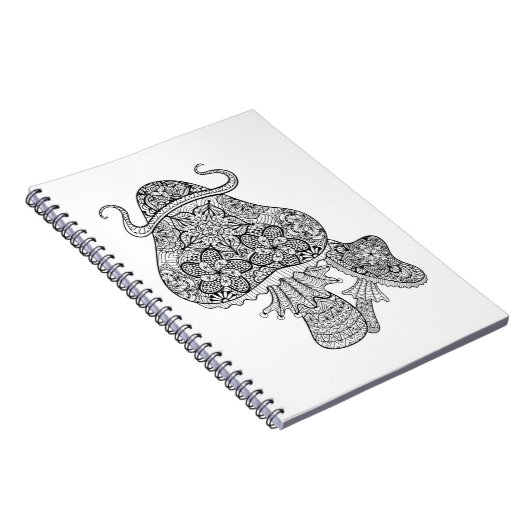 Handtekening Magische paddenstoelen Notitieboek (Rechterzijde)