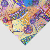 Handtekening met EDDArt - Dream-schaal 1a Tissuepapier (Detail)