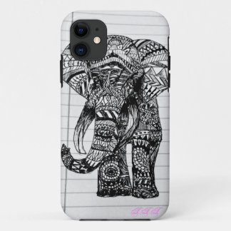 Handtekening met leesbare telefoontas iPhone 11 hoesje