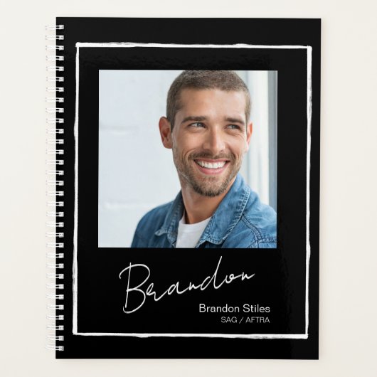 Handtekening Model en Talent Kalender Planner (Voorkant)