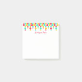 Handtekening Polka Dots Personalized Post-it Notes (Voorkant)