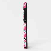 Handtekening Roze Zig Zag Patroon Case-Mate iPhone Case (Achterkant/links)