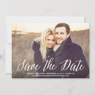 Handtekening Save the Date Aankondiging