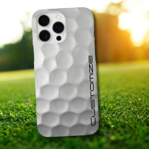 Handtekening Serie Gepersonaliseerde Golfbal Cadea iPhone 16 Pro Max Hoesje