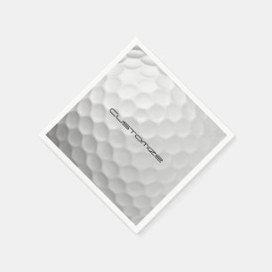 Handtekening Serie Gepersonaliseerde Golfbal Cadea Servet