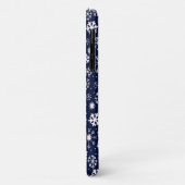 Handtekening snowflake Blizzard met Navy Classic B Case-Mate iPhone Case (Achterkant/links)