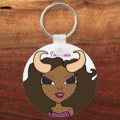 Handtekening Taurus Doll Sleutelhanger (Voorkant)