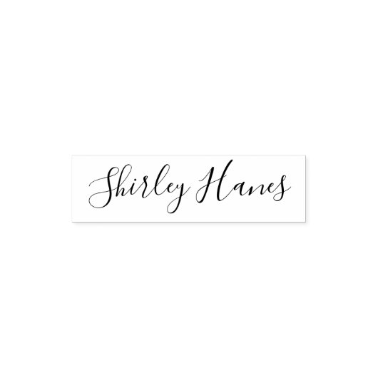 Handtekening tijd opslaan  zelfinktende stempel (Design)