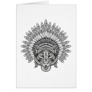 Handtekening tijger in stijl