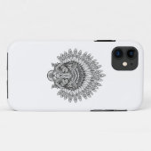 Handtekening tijger in stijl Case-Mate iPhone case (Achterkant (horizontaal))