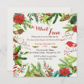 Handtekening Uitnodiging feestdag (Voorkant / Achterkant)