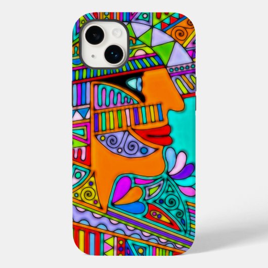Handtekening van EDDArt - farao 1 Case-Mate iPhone Case (Achterkant)