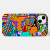 Handtekening van EDDArt - farao 1 Case-Mate iPhone Case (Achterkant (horizontaal))