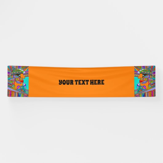 Handtekening van EDDArt - farao 1 Spandoek (Horizontaal)