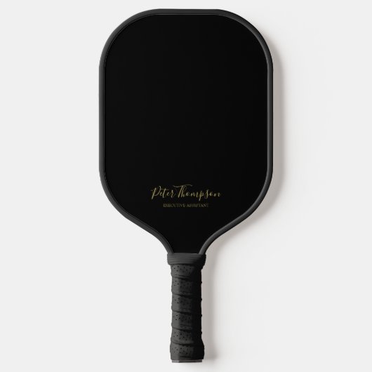 Handtekening van Elegant-handschrift voor bedrijfs Pickleball Paddle (Voorkant)
