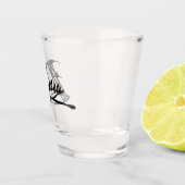 Handtekening van Frédéric Chopin Shot Glas (Rechts)