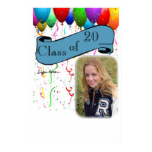 Handtekening van Graduation Party Poster Guests