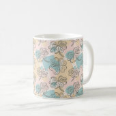 Handtekening van het pasteitje Floral Pattern-sche Koffiemok (Voorkant rechts)