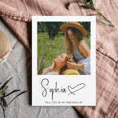 Handtekening van mijn briefvormig script kaart