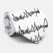 Handtekening van Trump Stropdas (Opgerold)