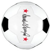 Handtekening van Trump Voetbal (Gedraaid)