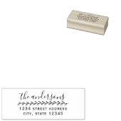 Handtekening Verlaat Familienaam Naam Retouradres Rubberstempel (Gestempeld)