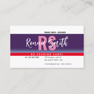 Handtekening Visitekaartje