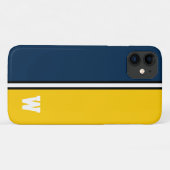 Handtekening voor collegekleuren Case-Mate iPhone case (Achterkant (horizontaal))