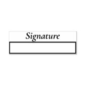 Handtekening Zelfinkt Stempel (Design)