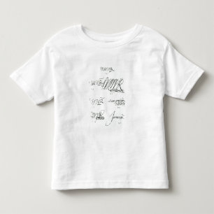 Handtekeningen van Mary Queen of Scots Kinder Shirts