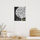 handtekeninggastenboek, geel poster (Keuken)