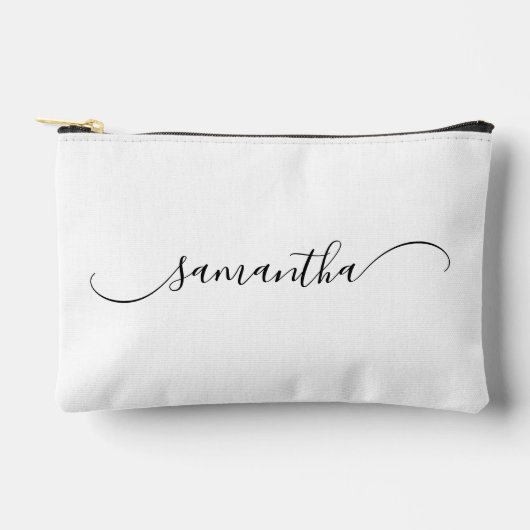 Handtekeningnaam Classy Curved Swash Etui (Voorkant)