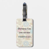 Handtekenkleppen Silhouettes Bagagelabel (Achterkant verticaal)