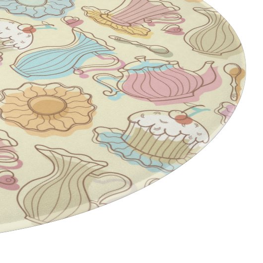 Handtekenkleppen Silhouettes Snijplank (Hoek)