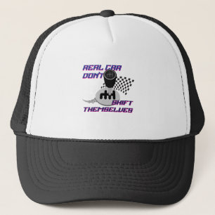 Handtransmissie T-shirt  Auto Shirt  Auto Enthus Trucker Pet