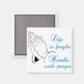 Handvat met gebed magneet (Voorkant / Achterkant)