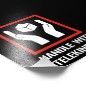 Handvat met Telekinesis Foto Afdruk (Hoek)