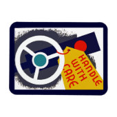 Handvat met zorg magneet (Horizontaal)