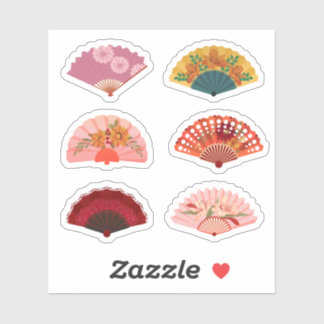 Handventilatoren Stickers