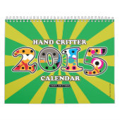 Handvormige dieren 2015 kalender (Hoes)