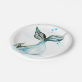 Handwalvisstaart Papieren Bordje (Gekanteld)