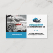 Handwas | Autowas Visitekaartje (Voorkant)