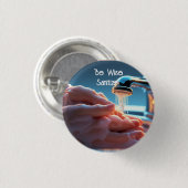 Handwas redt levens Button badge (Voorkant /achterkant)