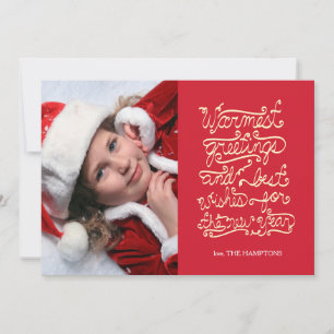 handwritten foliday greetings feestdagenkaart