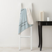 handwritten love letter or message custom   sherpa deken (In situ)