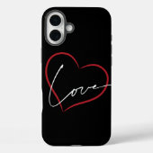 handwritten love poster Case-Mate iPhone case (Achterkant)