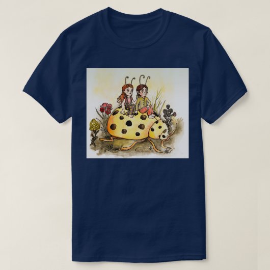 Handy Ladybug T-shirt (Design voorkant)