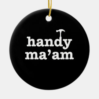 Handy Ma'am Tools Vrouw Woman Maintenance Worker Keramisch Ornament