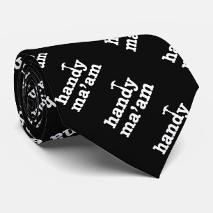 Handy Ma'am Tools Vrouw Woman Maintenance Worker Stropdas